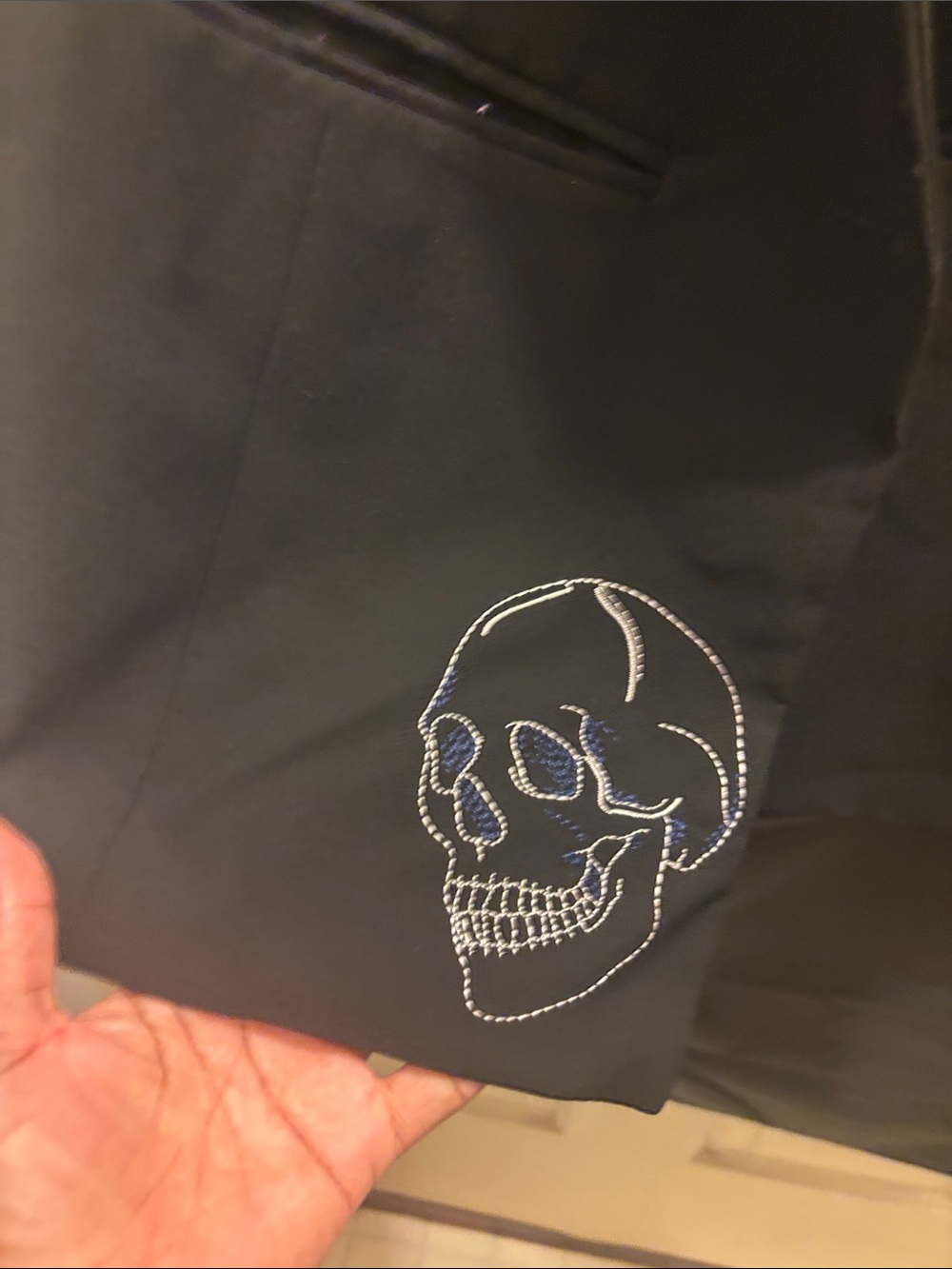 torrid Black Embroidered Shawl Collar Blazer - Picture 3 of 5